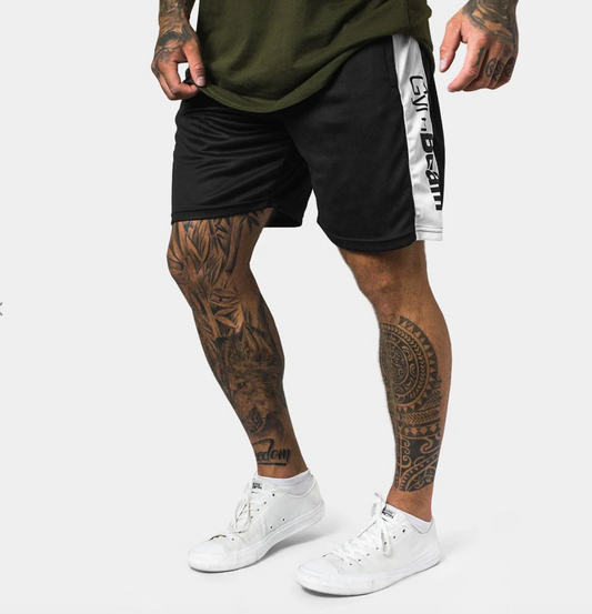 Vertical Black Shorts – GymBeam